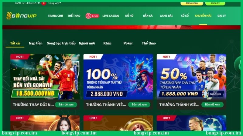 Bongvip Egoloss - Link Nhà Cái Bóng VIP Online Thưởng 88K 37 Thương hiệu mang đến nhiều ưu đãi cực khủng