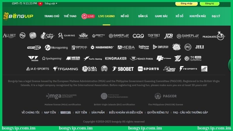 Chính sách bảo mật Bongvip - Quy tắc bảo vệ dữ liệu 100% 3 Một số lưu ý cần ghi nhớ về chính sách bảo mật Bongvip