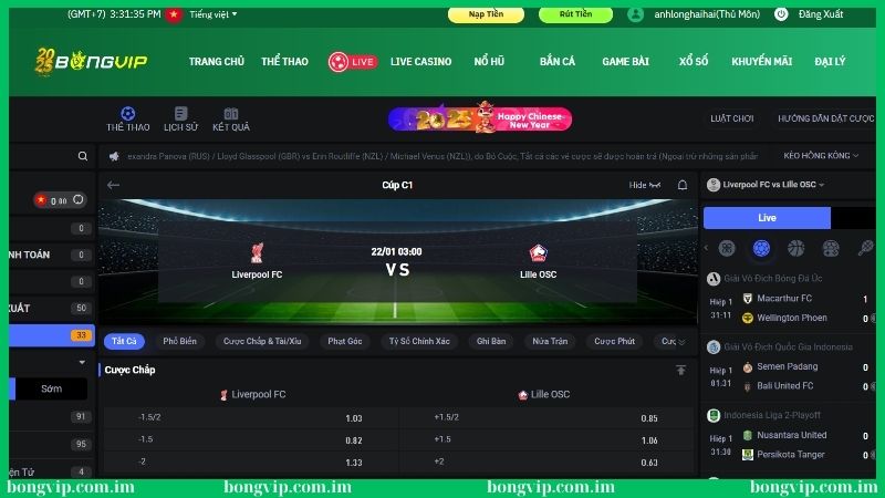 Soi kèo Liverpool Bongvip - Tuyệt chiêu dự đoán siêu chuẩn 4 Soi kèo Liverpool và chọn thời điểm đặt cược hợp lý